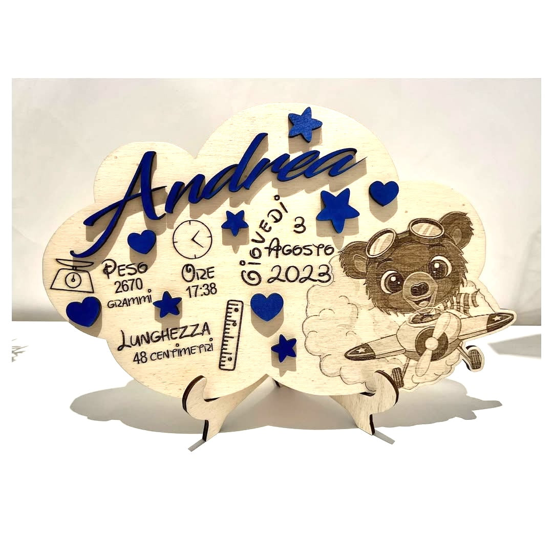 Nuvola dei Ricordi – Nascita Personalizzata